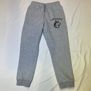 Northeastern University Grey Sweatpants, Size M, NWOT